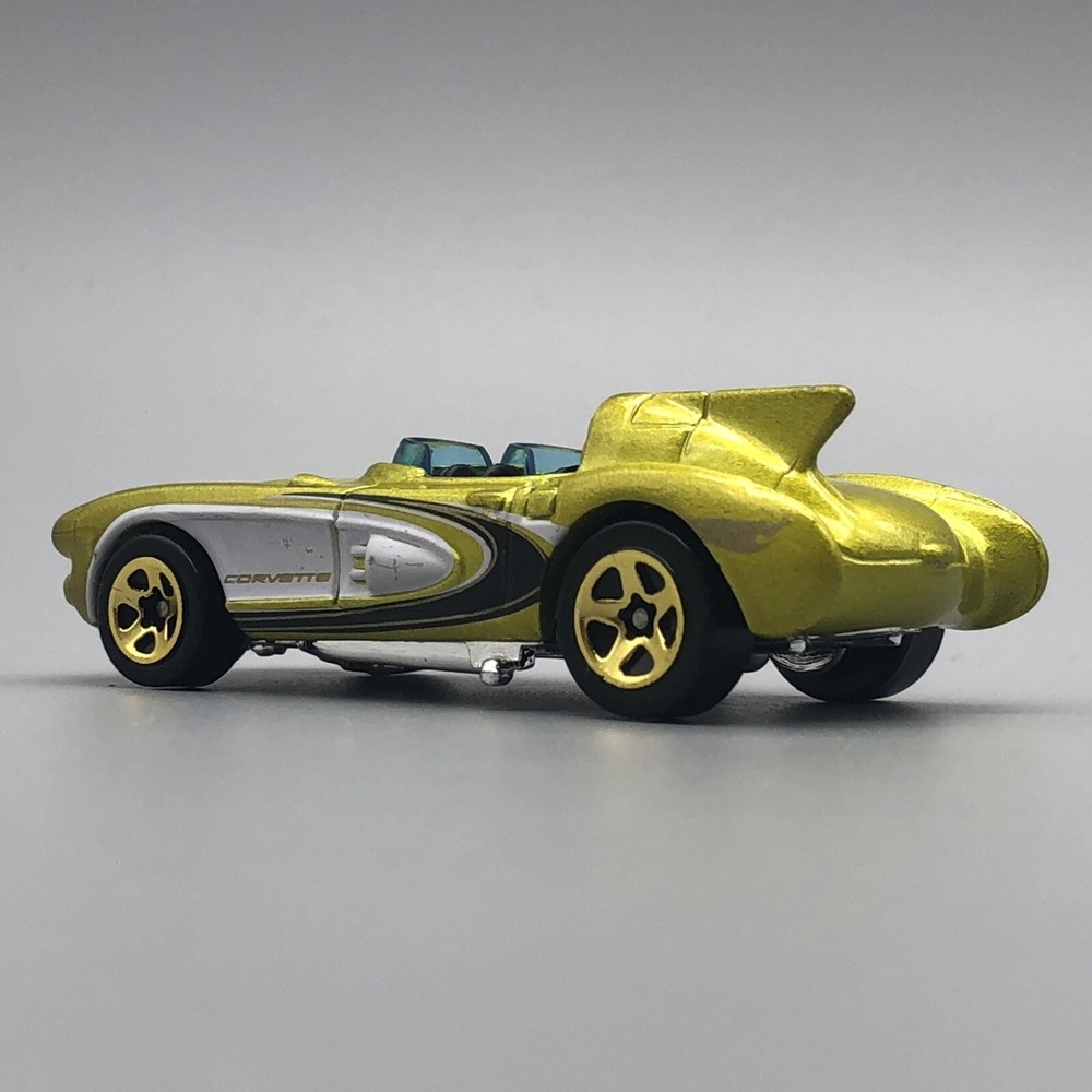 Hot Wheels Chevrolet Chevy Corvette SR-2 SR2 Diecast Car Acid Green 1/64 Scale - Picture 9 of 12